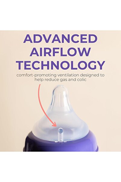 Lansinoh NaturalWave Fast Flow Bottle Nipples, Pack of 2, Transparent