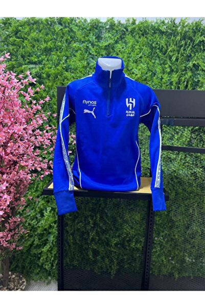 NO N4ME New Al Hilal Blue Training Sweater 2026