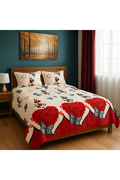 OEM Cocolino Double-Sided Duvet Cover with 2 Pillowcases, 3D Texture