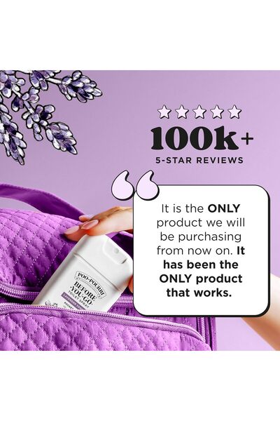 Poo-Pourri Before-You-Go Toilet Spray, Lavender Vanilla, 1 fl oz Travel Size