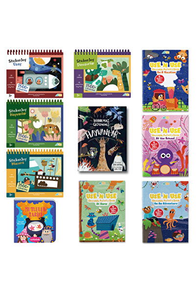 Neobebek 4 Yaş Süper Set (10 Kitap)