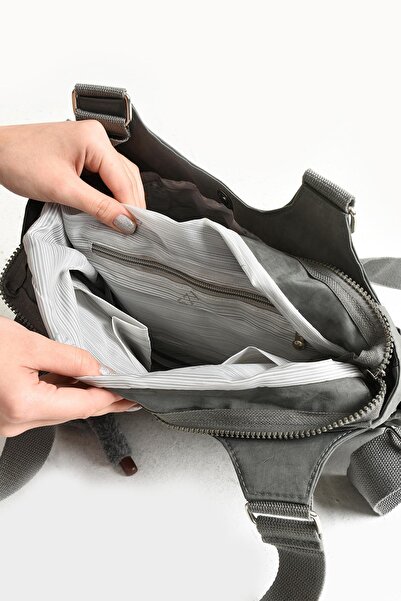 571 Collections Çanta Ultra Light Waterproof Multi-Pocket Shoulder Bag