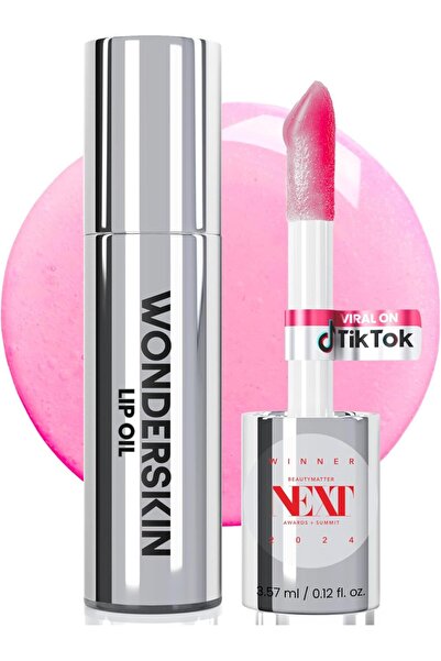 Wonderskin زيت إعادة تأهيل الشفاه - مُقبَّل (متغير اللون من شفاف إلى وردي) - ...