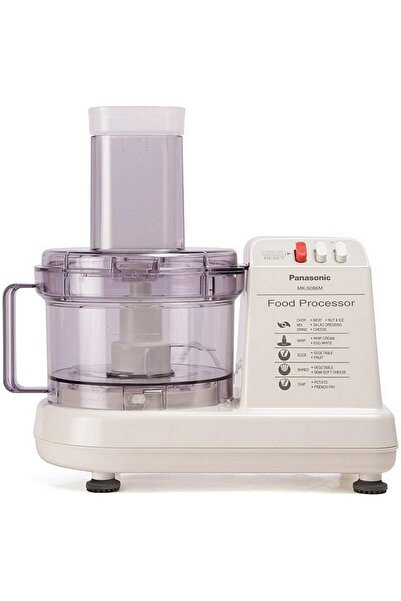 PANASONIC 6-in-1 Food Processor 800ml 230W MK-5086M - White