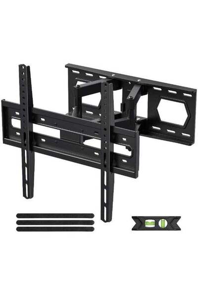 HYX حامل تلفزيون حائطي كامل الحركة لأجهزة التلفزيون مقاس 26-65 بوصة، يتحمل حت...