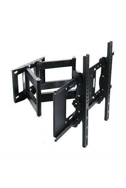 HYX حامل تلفزيون لأجهزة التلفزيون مقاس 32-80 بوصة، مزود بمحورين دوارين، يتحمل...