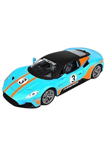 Toybox 1:22 DC Maserati MC20 Alloy Metal Pull Back Die-cast Car Model with Sound and Light Toy for Kids