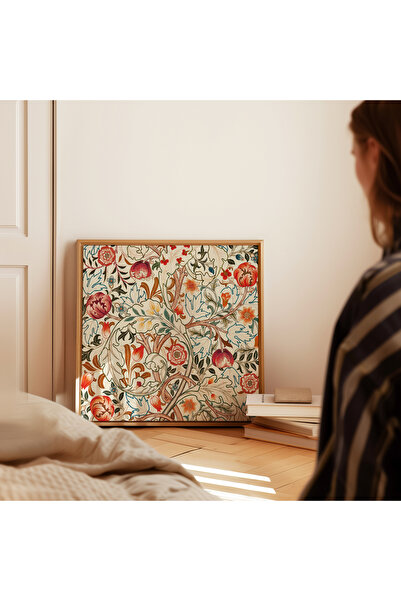 ARTHOUSECOLLECTIVE William Morris Poster - Flower Pattern – Square Poster - Unframed Poster in Painting Sizes