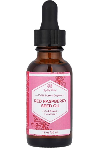 Leven Rose زيت بذور التوت الأحمر العضوي النقي 100%، 1 أونصة سائلة (30 مل)