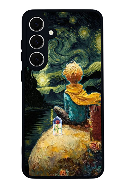 SCALETA CASE حافظة سوداء غير لامعة متوافقة مع هاتف Samsung Galaxy S24 FE - غط...