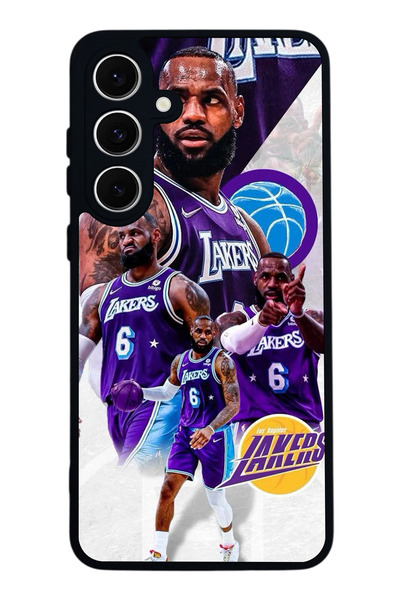 SCALETA CASE حافظة سوداء غير لامعة متوافقة مع هاتف Samsung Galaxy S24 FE - غط...