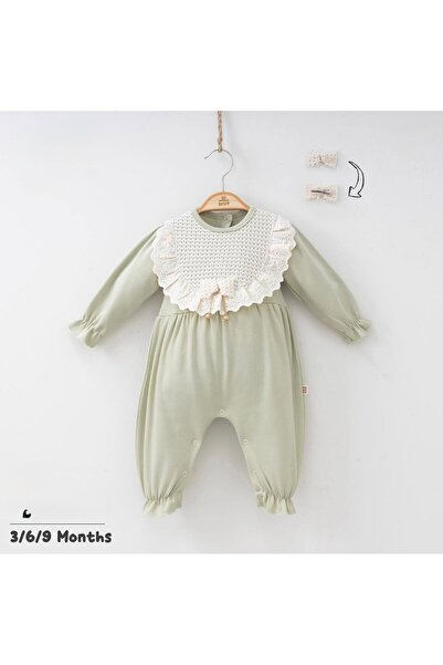 Butik KIZ BEBEK %100 PAMUKLU - ANTİALERJİK TOKA AKSESUARLI TULUM
