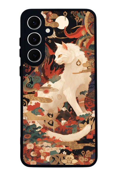 SCALETA CASE حافظة سوداء غير لامعة متوافقة مع هاتف سامسونج جالاكسي A16 - غطاء...