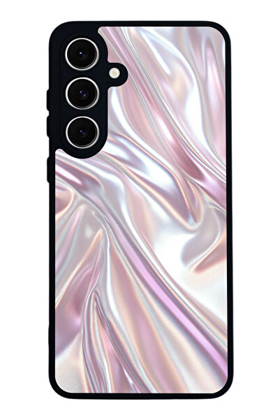 SCALETA CASE حافظة سوداء غير لامعة متوافقة مع هاتف سامسونج جالاكسي A16 - غطاء حماية من السيليكون الناعم وممتص للصدمات