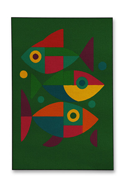 Rugs Modern Halı سجادة موسو زرقاء بنفسجية اللون بنمط زهور عرقية منسوجة بقاعدة...