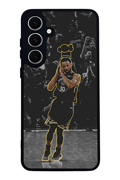 SCALETA CASE حافظة سوداء غير لامعة متوافقة مع هاتف Samsung Galaxy S24 FE - غط...