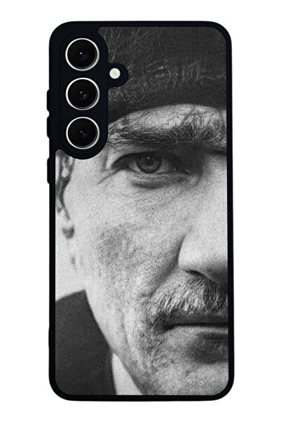 SCALETA CASE حافظة سوداء غير لامعة متوافقة مع هاتف سامسونج جالاكسي A16 - غطاء...