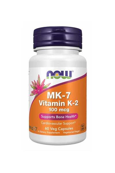 Now Foods -7 Vitamin K-2 100 mcg Veg Capsules