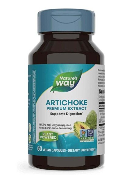 Nature's Way مستخلص الخرشوف الممتاز، 60 كبسولة نباتية. قد تختلف العبوة