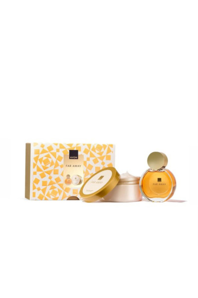 AVON FAR AWAY GIFT SET 2 products 50ML/250ML
