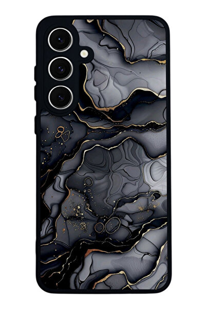 SCALETA CASE حافظة سوداء غير لامعة متوافقة مع هاتف سامسونج جالاكسي A16 - غطاء...