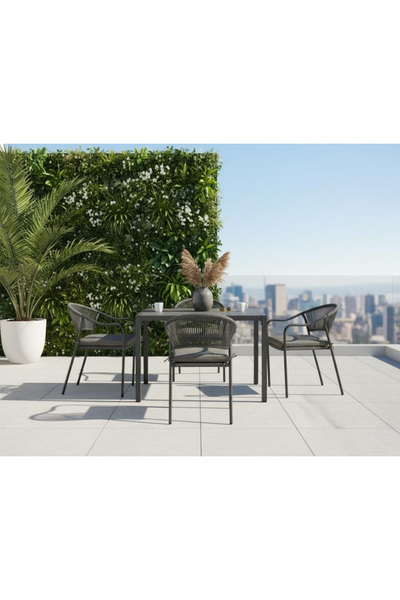 DEC9 Luxury outdoor seating set - 4 chairs