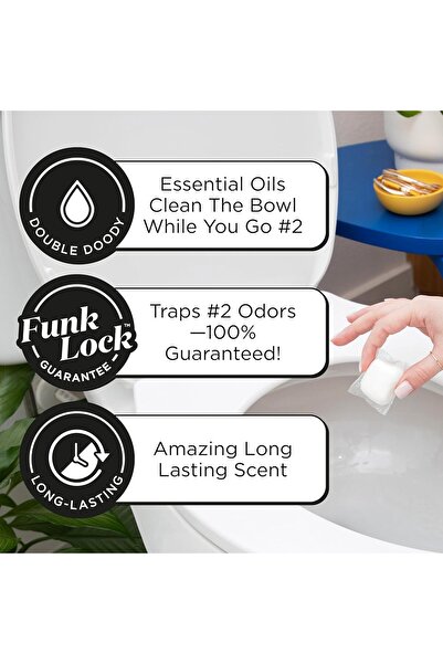 Poo-Pourri Potty Pods Before-You-Go, Original Citrus, 20 Toilet Pods (Lemon, Bergamot & Lemongrass)