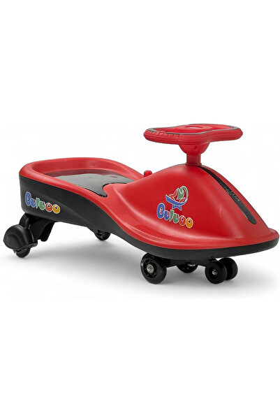 ALRWAD سيارات الأرجوحة السحرية للأطفال - سيارة تويستر السحرية بعجلات LED، ألعاب دفع وموسيقى