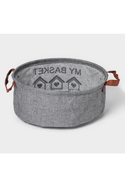 Generic A small foldable laundry basket or storage basket