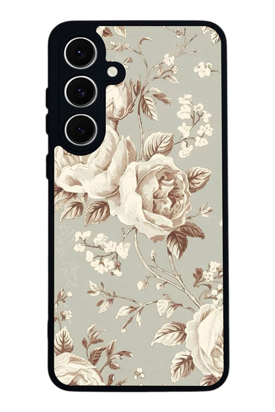 SCALETA CASE حافظة سوداء غير لامعة متوافقة مع هاتف Samsung Galaxy S24 FE - غط...