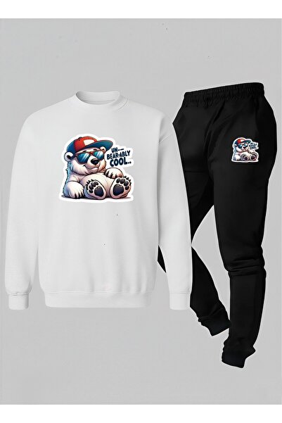 LORVEX Trening pentru copii cu gâtul rotund Swea tricou - Trening ABLY COOL i...