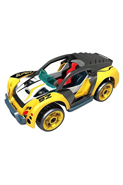O.M.D Pull-Back Detachable Car - Yellow Racer