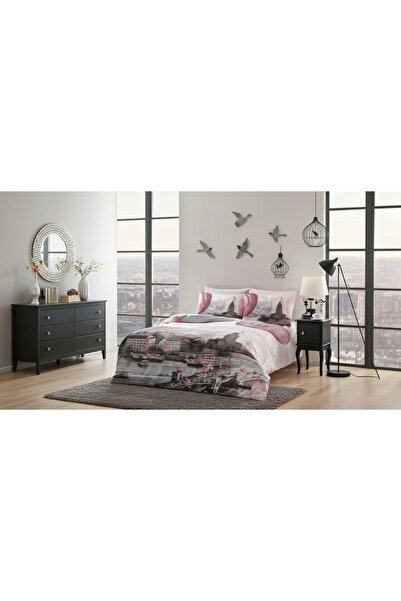 AL-SARIHI GROUPS TAÇ Turkish Double Duvet Set, 4 Pieces