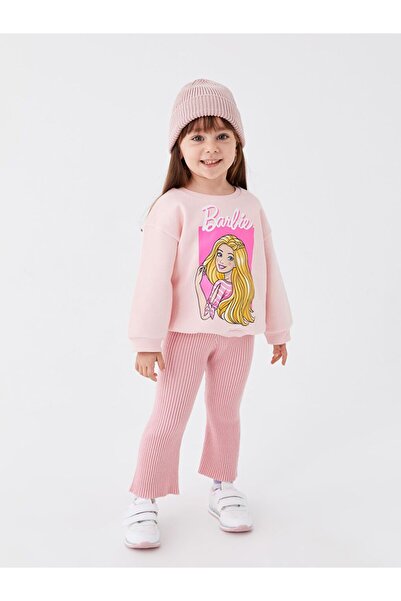 LC Waikiki Lcw Baby Elastic Waist Soft Textured Baby Girl Knitwear Leggings