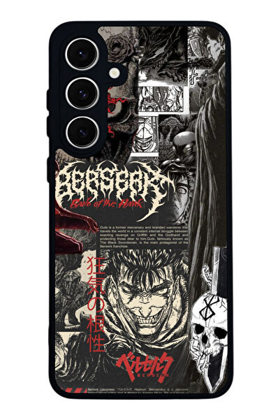 SCALETA CASE حافظة سوداء غير لامعة متوافقة مع هاتف سامسونج جالاكسي A16 - غطاء...