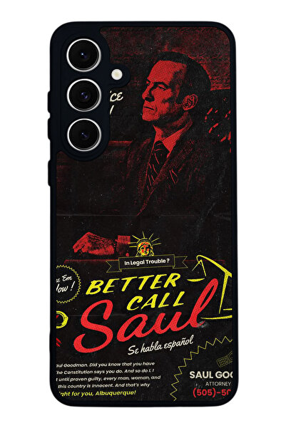 SCALETA CASE حافظة سوداء غير لامعة متوافقة مع هاتف Samsung Galaxy S24 FE - غط...