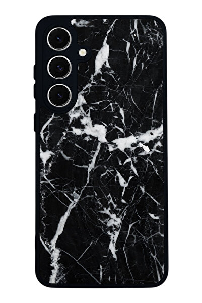 SCALETA CASE حافظة سوداء غير لامعة متوافقة مع هاتف سامسونج جالاكسي A16 - غطاء...