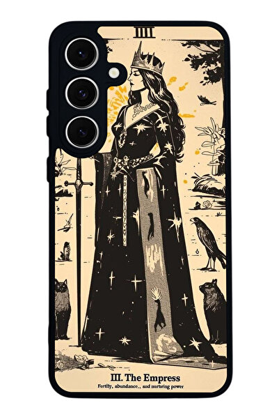 SCALETA CASE حافظة سوداء غير لامعة متوافقة مع هاتف سامسونج جالاكسي A16 - غطاء حماية من السيليكون الناعم وممتص للصدمات