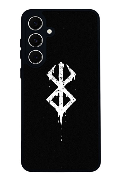 SCALETA CASE حافظة سوداء غير لامعة متوافقة مع هاتف Samsung Galaxy S24 FE - غط...