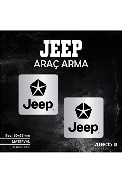Jeep Araç Arma Sticker