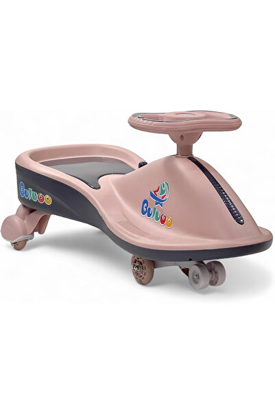 ALRWAD سيارات الأرجوحة السحرية للأطفال - سيارة تويستر السحرية بعجلات LED، ألعاب دفع وموسيقى