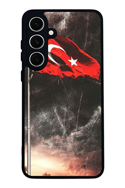 SCALETA CASE حافظة سوداء غير لامعة متوافقة مع هاتف Samsung Galaxy S24 FE - غطاء حماية من السيليكون الناعم وممتص للصدمات