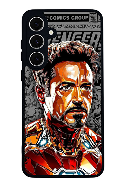 SCALETA CASE حافظة سوداء غير لامعة متوافقة مع هاتف Samsung Galaxy S24 FE - غط...