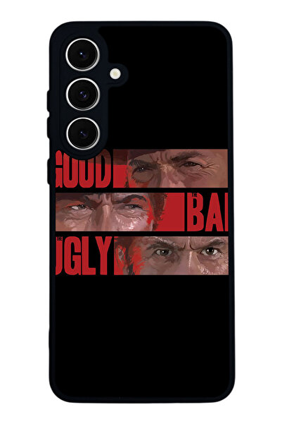 SCALETA CASE حافظة سوداء غير لامعة متوافقة مع هاتف Samsung Galaxy S24 FE - غط...