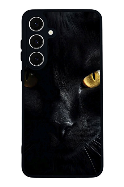 SCALETA CASE حافظة سوداء غير لامعة متوافقة مع هاتف سامسونج جالاكسي A16 - غطاء حماية من السيليكون الناعم وممتص للصدمات