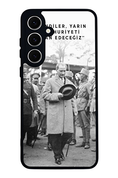 SCALETA CASE حافظة سوداء غير لامعة متوافقة مع هاتف سامسونج جالاكسي A16 - غطاء...