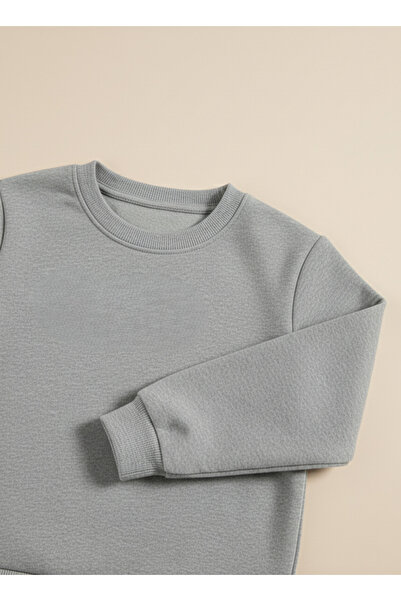 LORVEX Crew Neck Sweatshirt - Tracksuit Kids Set North America Printed 3 Thread Raised