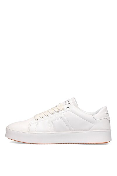 Lufian Zeus 112230227 Genuine Leather Rubber Sole Casual Men's Shoes White