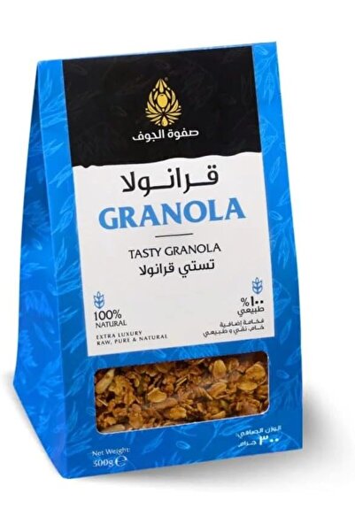 SAFWAT AL-JAWF جرانولا لذيذة من صفوة الجوف، طبيعية ١٠٠٪، ٣٠٠ غرام
