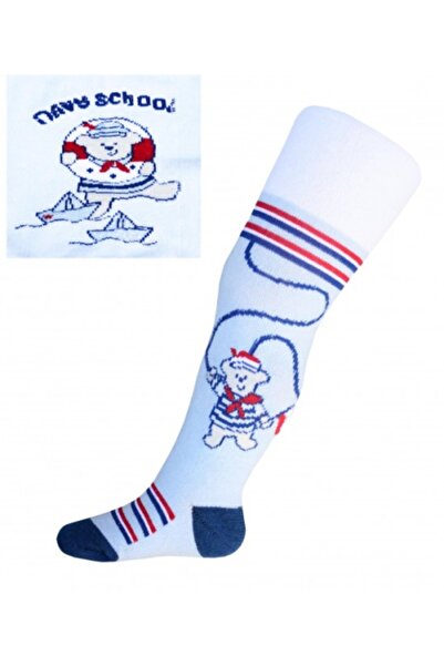 Superbaby Set of 3 cotton tights for boys with prints - Various colorful designs